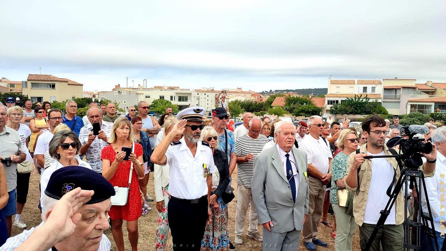 1 Cap Agde - 15 Aout 2023 -  Stele Medailles Militaires - Anniversaire 60 ans (39).jpg